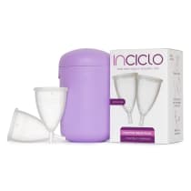 Coletor Menstrual Inciclo A (2 unidades) + Cápsula Esterilizadora Inciclo Lavanda