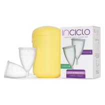 Coletor Menstrual Inciclo AB (1 de cada) + Cápsula Esterilizadora Inciclo Girassol