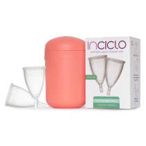 Coletor Menstrual Inciclo B (2 unidades) + Cápsula Esterilizadora Inciclo Rosa