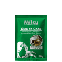 Milcy Cosméticos Óleo de Coco Sachê - Máscara Capilar 30g