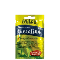 Milcy Cosméticos Queratina Sachê - Máscara Capilar 30g