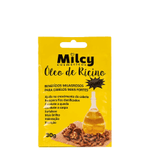 Milcy Cosméticos Óleo de Rícino Sachê - Máscara Capilar 30g