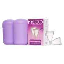 Kit Coletor Menstrual Modelo Teen (2 unidades) + Cápsula Esterilizadora Inciclo Lavanda (2 unidades)