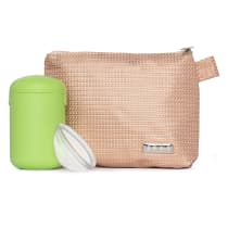 Kit Inciclo Lovin Disco Menstrual + Nécessaire Rose Glamour + Cápsula Esterilizadora Hortelã (3 Produtos)