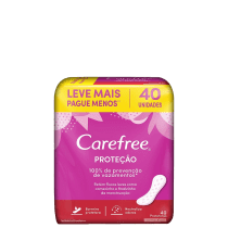 Carefree Proteção Com Perfume - Protetor Diário (40 Unidades)