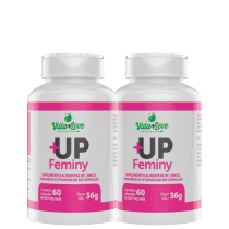 Vida + Leve +Up Feminy - Suplemento Alimentar (120 Cápsulas)