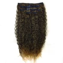 Bella Hair Cibele Cabelo Orgânico Cacheado com Tic-Tac 33/27 - Aplique para Cabelo
