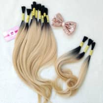 Bella Hair Cabelo Humano Liso Ombre Angélica - Aplique para Cabelo