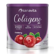Sanavita Skin Cranberry - Colágeno em Pó 300g