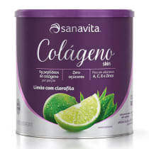 Sanavita Skin Limão com Clorofila - Colágeno em Pó 300g