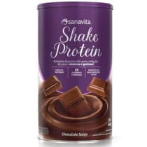Sanavita Shake Protein Chocolate Suíço - Suplemento Alimentar 450g