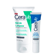 Kit CeraVe Foaming Cleanser + Eye Repair (2 Produtos)