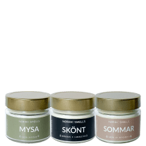 Kit Nordic Smells Mysa, Skönt & Sommar (3 Produtos)