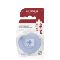 FIO DENTAL 25M EXPANDING SUPERFLOSS EDEL