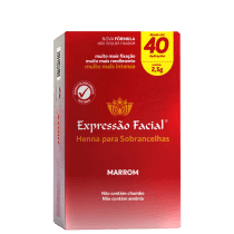 Hintz Cosmetics Expressão Facial Marrom - Henna para Sobrancelhas 2,5g