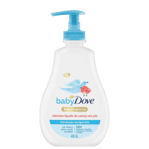 A imagem mostra o Sabonete Líquido Infantil Baby Dove Hidratação Enriquecida da marca Dove.