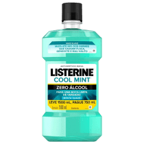 Listerine Cool Mint Refrescância Suave - Antisséptico Bucal 1,5L