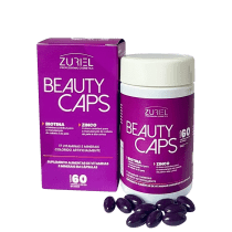 Zuriel Professional Cosmetics Beauty Caps - Suplemento Alimentar (60 Cápsulas)
