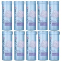 Kit Wella Professionals Blondor Descolorante em Pó Dust-Free (10 Produtos)