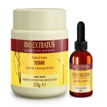 Kit Bio Extratus Tutano Duo - Máscara Capilar 250g + Óleo Sillitan 40ml
