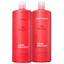 Kit Wella Professionals Invigo Color Brilliance Salon Duo (2 Produtos)