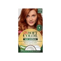 Imagem do produto Kit Soft Color 743 Louro Acobreado - Tonalizante