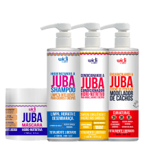 Kit Widi Care Juba Encaracolando os Cachos Glam (4 Produtos)