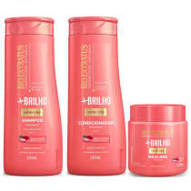 Kit Bio Extratus Mais Brilho Super Trio (3 Produtos)