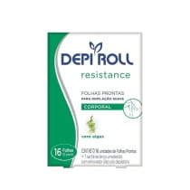 Depi Roll Algas - Folha Depilatória Corporal (16 Unidades)