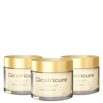 Kit Cicatricure Gold Lift Diurno - Creme Redutor de Linhas (3 Unidades)
