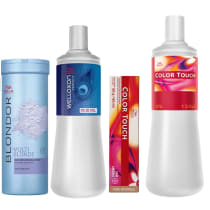 Kit Wella Professionals Blondor +Color Touch Quarteto (4 Produtos)