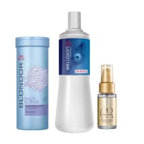 Kit Wella Professionals Descoloração + Oil Reflections Trio (3 Produtos)