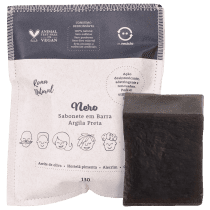 Roma Natural Nero Argila Preta - Sabonete em Barra 130g