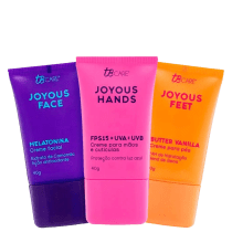 Kit TB Make TB Care Joyous Face, Mão e Pés (3 Produtos)