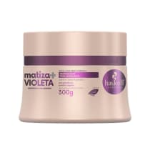 A imagem mostra a máscara Matiza + Violeta da Haskell