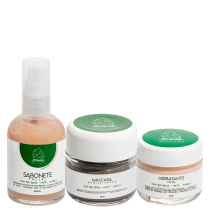 Kit Tropicália Cosméticos Naturais Tchau Oleosidade Trio (3 Produtos)