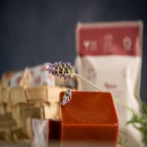 Kit Roma Natural Sabonete Argila Vermelha Rosso (2 Unidades)