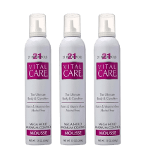 Kit Vital Care 21h Mega Hold Maximum Control Trio (3 Unidades)