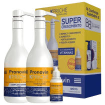 Kit Kpriche Professional Pronovin Trio Super Crescimento (3 Produtos)