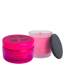 kit Esfoliante Corporal + Vela Perfumada Cosmopolitan