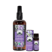 Kit Hidrolato + Óleo Essencial de Lavanda BioEssência