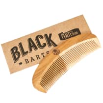 Black Barts - Pente de Madeira Curvo para Barba