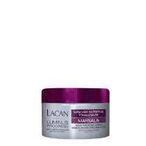 Lacan Luminus Progress Marsala - Máscara Capilar Tonalizante 90g