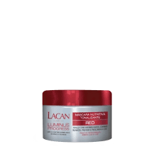 Lacan Luminus Progress Red - Máscara Capilar Tonalizante 90g