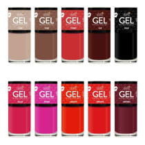 Kit Bella Brazil Efeito Gel Seca Sem Cabine (10 Unidades)