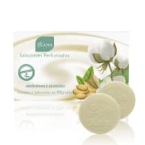 Kit Bloom Amêndoas e Algodão - Sabonete em Barra 2x90g