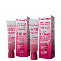 Kit Cicatricure Eye Cream For Face - Creme de Olhos para Rosto 30g (2 unidades)
