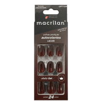 Imagem do produto Macrilan Efeito Gel Licor UP710A - Unhas Postiças (24 Unidades)