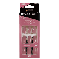 Imagem do produto Macrilan Efeito Gel Nude UP703B - Unhas Postiças (24 Unidades)