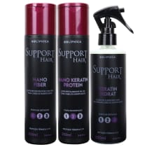 Kit Obliphica Cosméticos Support Hair (3 Produtos)
